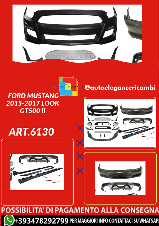 ART.6130  BODYKIT Ford Mustang 2015-2017 look GT500 II