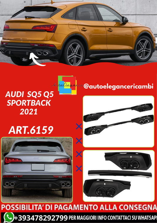 ART.6159  DIFFUSORI AUDI  SQ5 Q5 Sportback 2021