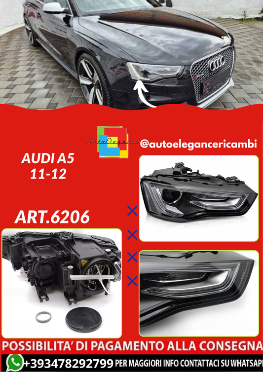 ART.6206 FARO ANTERIORE DESTRA AUDI A5 11-12