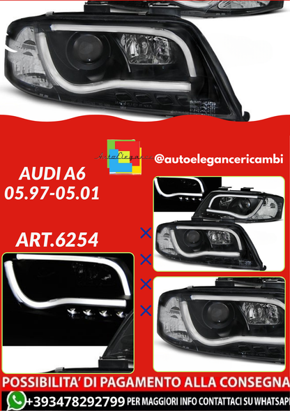 ART.6254  FARI ANTERORI AUDI A6 05.97-05.01