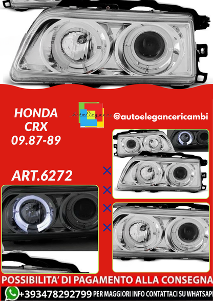 ART.6272  FARI ANTERIORI HONDA CRX 09.87-89