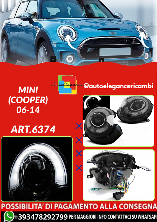ART.6374  FARI  ANTERIORI MINI (COOPER) 06-14