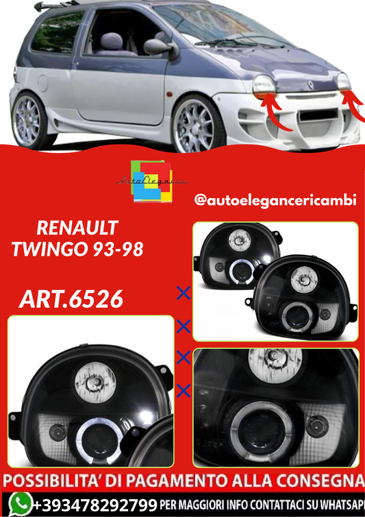 ART.6526 FARI ANTERIORI   RENAULT TWINGO 93-98