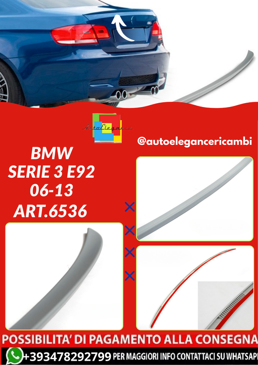 ART.6536 SPOILER BMW  SERIE 3 E92 06-13