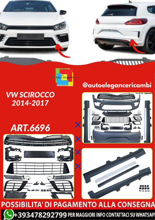 ART.6696  BODYKIT  VW SCIROCCO 2014-2017