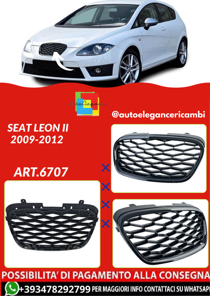 ART.6707  GRIGLIA SEAT LEON II 2009-2012