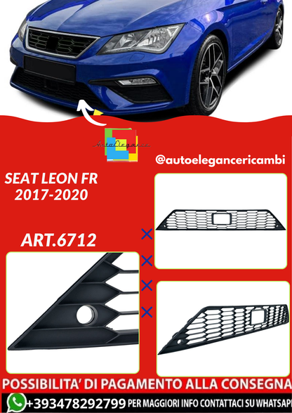 ART.6712  GRIGLIA SEAT LEON FR 2017-2020