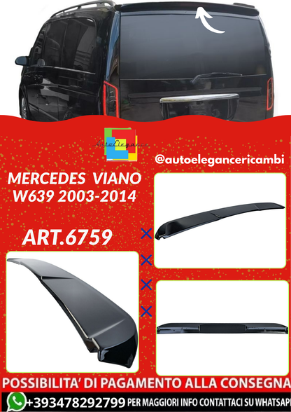 ART.6759  SPOILER MERCEDES  VITO W639 2003-2014