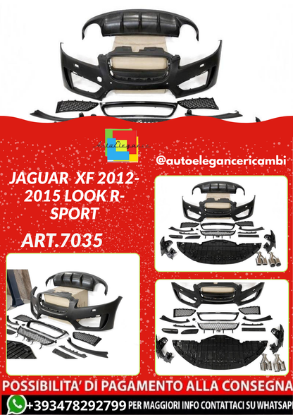 ART.7035  BODYKIT  JAGUAR  XF 2012-2015 Look R-Sport