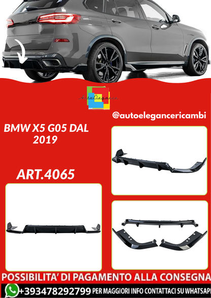 💕ART.4065  Diffusore BMW X5 G05 dal 2019 💕
