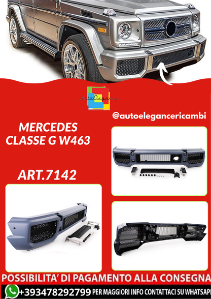 ART.7142  PARAURTI  ANTERIORI  MERCEDES  CLASSE G W463