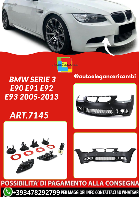 ART.7145   PARAURTI ANTERIORI BMW SERIE 3 E90 E91 E92 E93 2005-2013