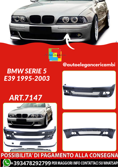 ART.7147 PARAURTI  ANTERIORI BMW SERIE 5 E39 1995-2003