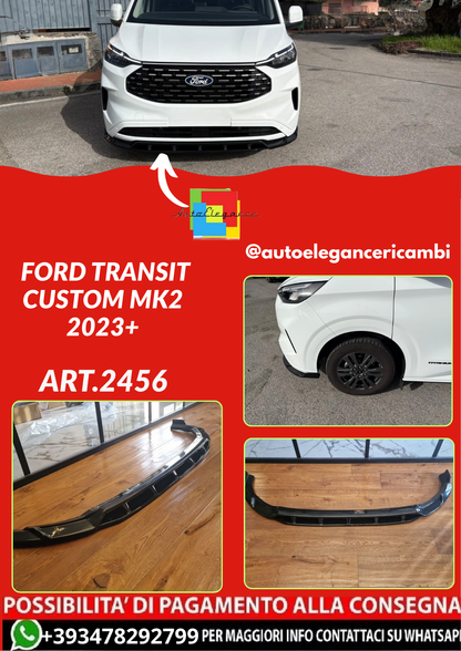 ART.2456  SPLITTER FORD TRANSIT CUSTOM MK2 2023+