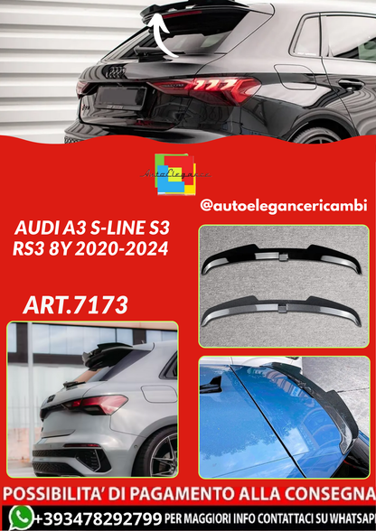 ART.7173 SPOILER Audi A3 S-Line S3 RS3 8Y 2020-2024