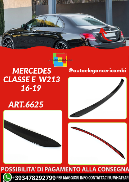 ART.6625 SPOILER MERCEDES CLASSE E  W213 16-19