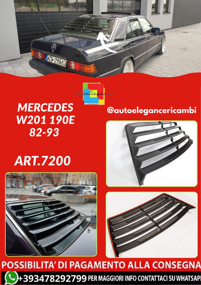 ART.7200  LOUVER  POSTERIORI MERCEDES W201 190E 82-93 (Copia)
