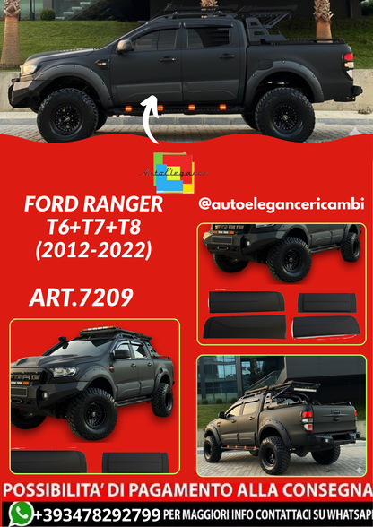 ART.7209 Allestimento carrozzeria adatto Ford Ranger T6+T7+T8 (2012-2022)