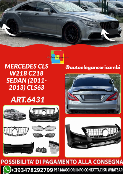 ART.6431  BODYKIT  Mercedes CLS W218 C218 Sedan (2011-2013) CLS63