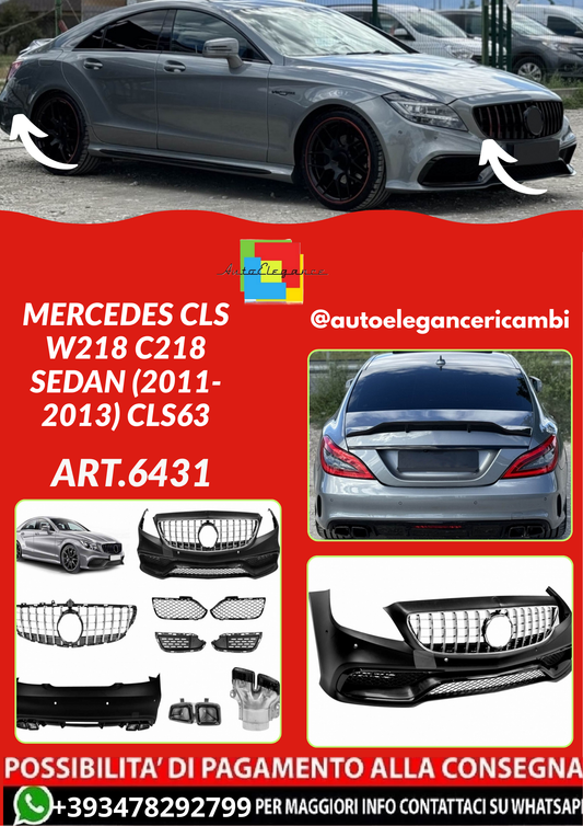 ART.6431  BODYKIT  Mercedes CLS W218 C218 Sedan (2011-2013) CLS63