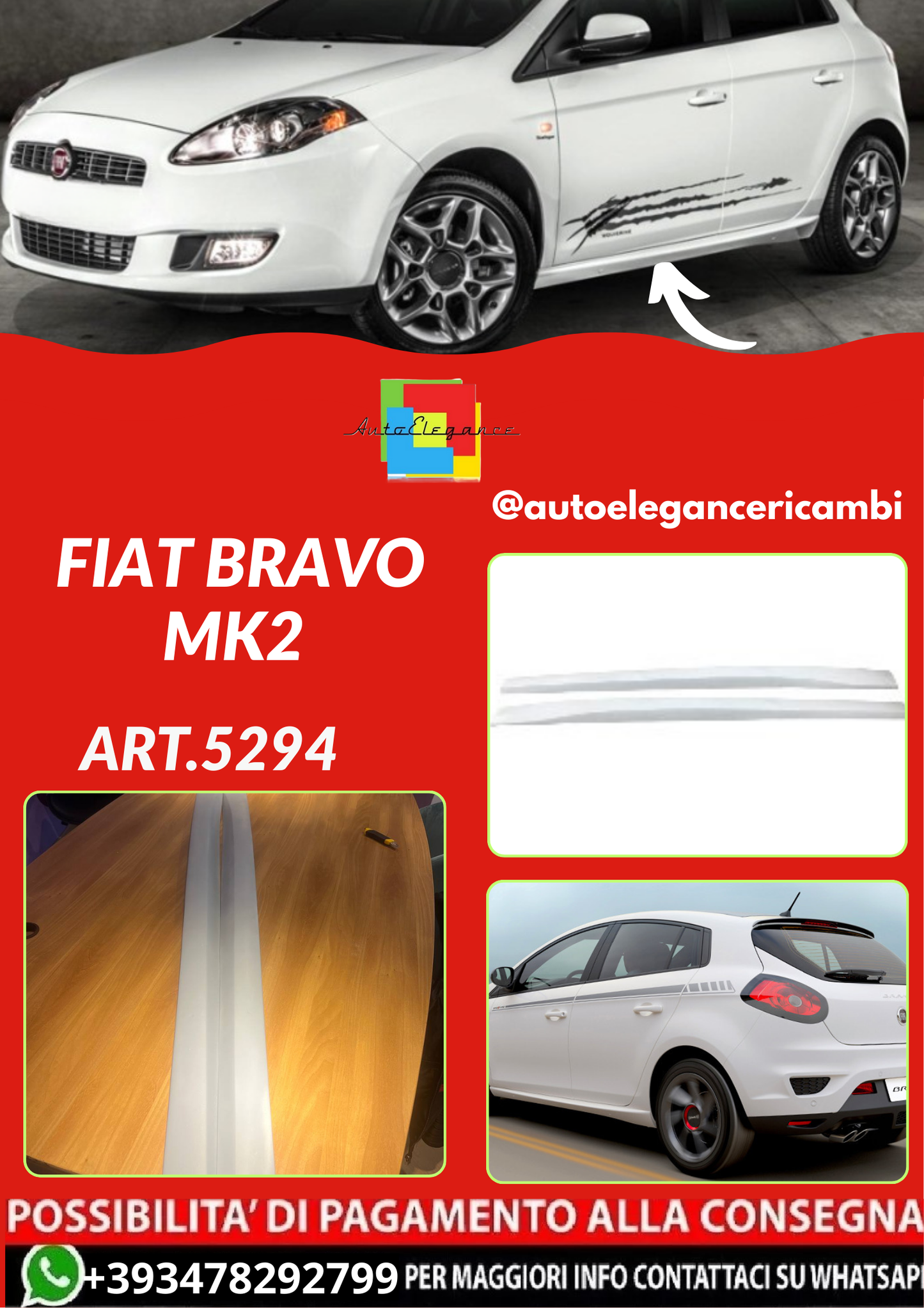 ART.5294  MINIGONNE FIAT BRAVO MK2