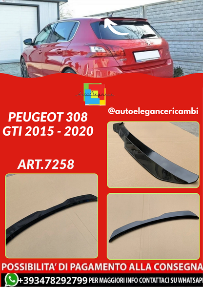 ART.7258 SPOILER Peugeot 308 GTI 2015 - 2020