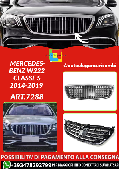 ART.7288 GRIGLIA Mercedes-Benz W222 Classe S  2014-2019