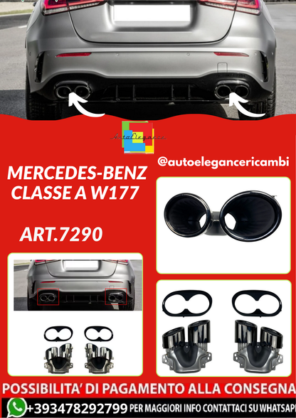 ART.7290  TERMINALI Mercedes-Benz Classe A W177