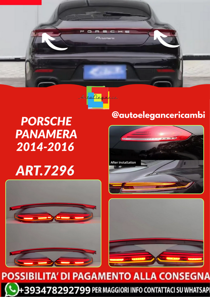 ART.7296  FARI  POSTERIORI  Porsche Panamera 2014-2016