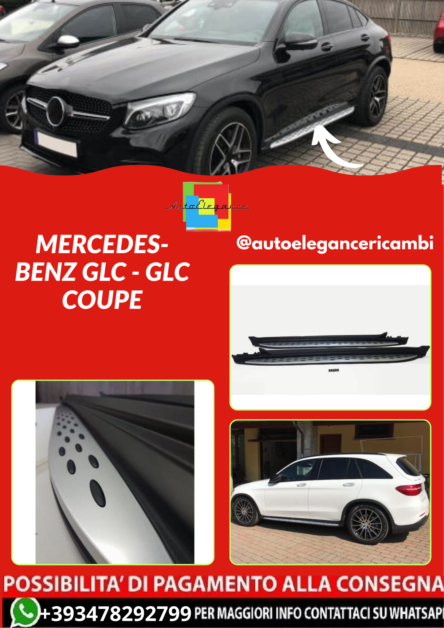PEDANE Mercedes-Benz GLC - GLC coupe
