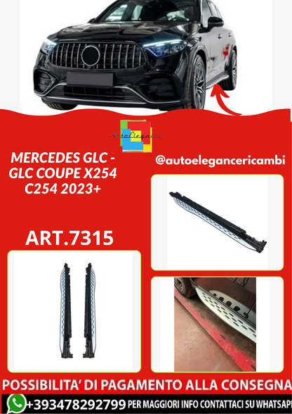 ART.7315 PEDANE Mercedes GLC - GLC coupe X254 C254 2023+