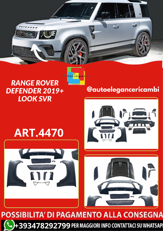 ART.4470 BODYKIT Range Rover Defender 2019+ Look SVR