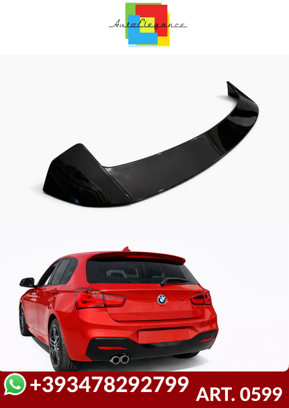 ART. 0599 SPOILER BMW SERIE 1 F20 F21 2011-2019 NERO LUCIDO