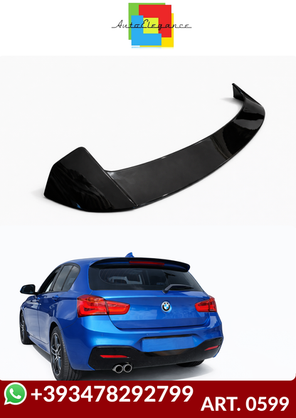 ART. 0599 SPOILER BMW SERIE 1 F20 F21 2011-2019 NERO LUCIDO