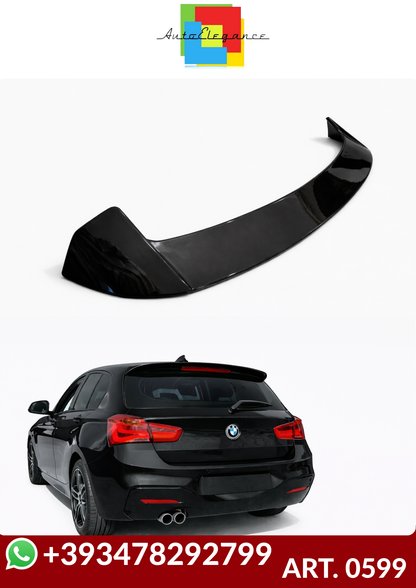 ART. 0599 SPOILER BMW SERIE 1 F20 F21 2011-2019 NERO LUCIDO
