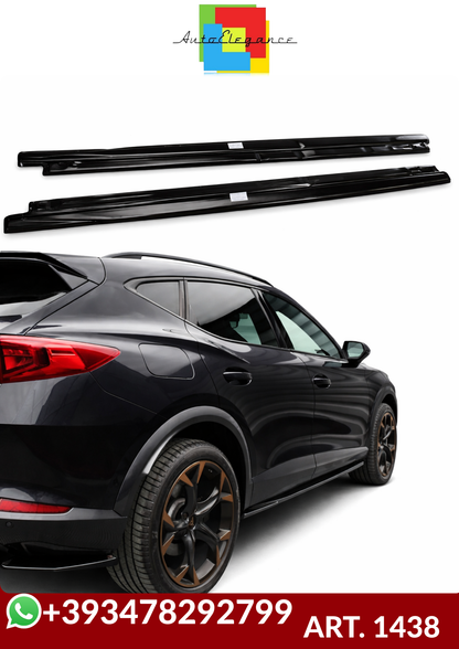 💕ART. 1438 SOTTO MINIGONNE CUPRA FORMENTOR 2020+ NERO LUCIDO -💕