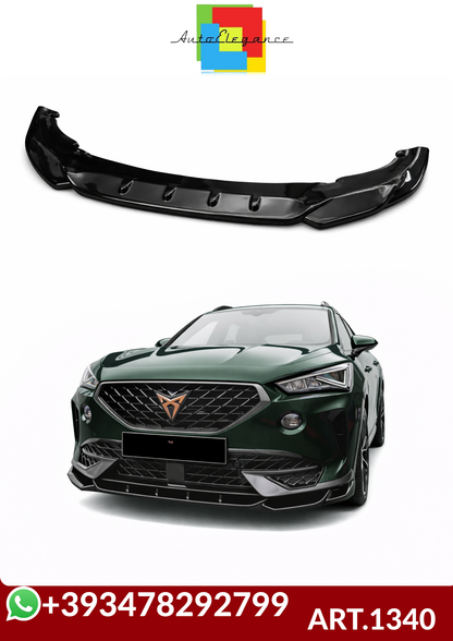 💕 ART.1340  SPLITTER CUPRA FORMENTOR 2020+ NERO LUCIDO💕