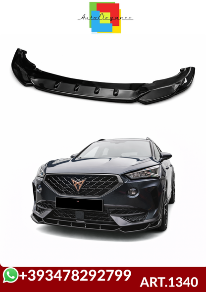 💕 ART.1340  SPLITTER CUPRA FORMENTOR 2020+ NERO LUCIDO💕