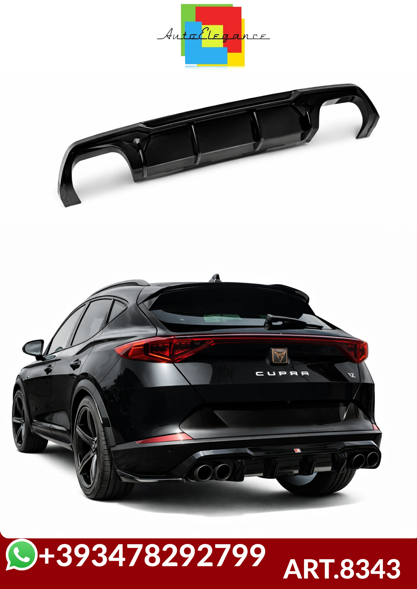 💕ART.8343 DIFFUSORE CUPRA FORMENTOR 2021 -💕