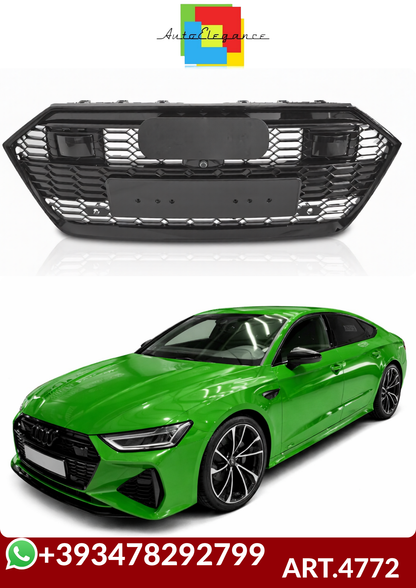 💕ART.4772  Griglia Sportiva AUDI A7 C8 4K 2018-2023(Nero Lucido)💕