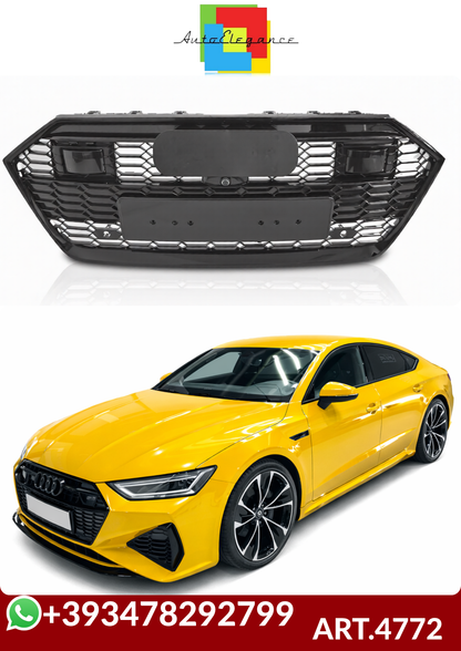 💕ART.4772  Griglia Sportiva AUDI A7 C8 4K 2018-2023(Nero Lucido)💕
