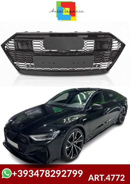 💕ART.4772  Griglia Sportiva AUDI A7 C8 4K 2018-2023(Nero Lucido)💕
