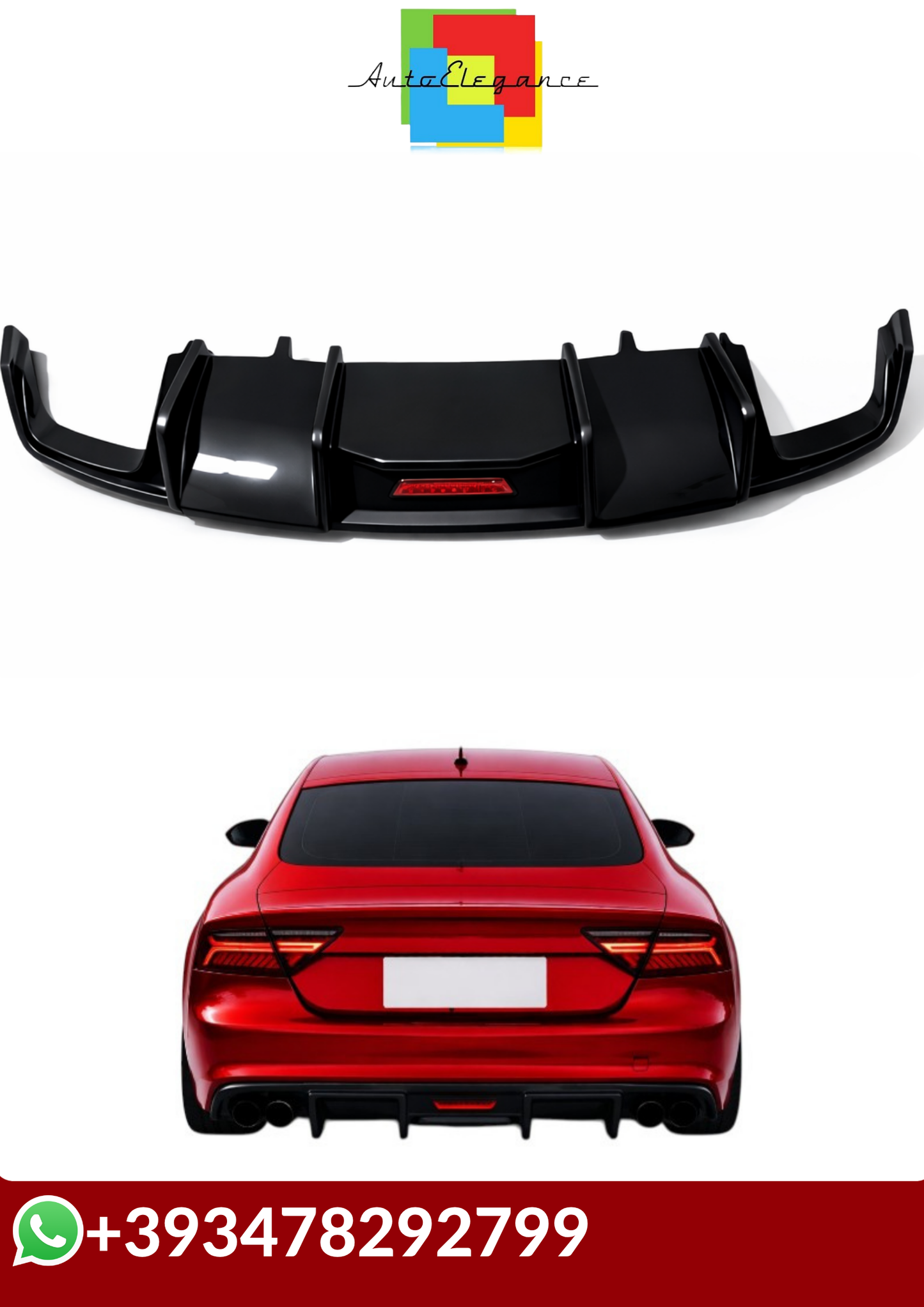 💕DIFFUSORI  Audi A7 S-Line S7 RS7 2016 -2018 💕
