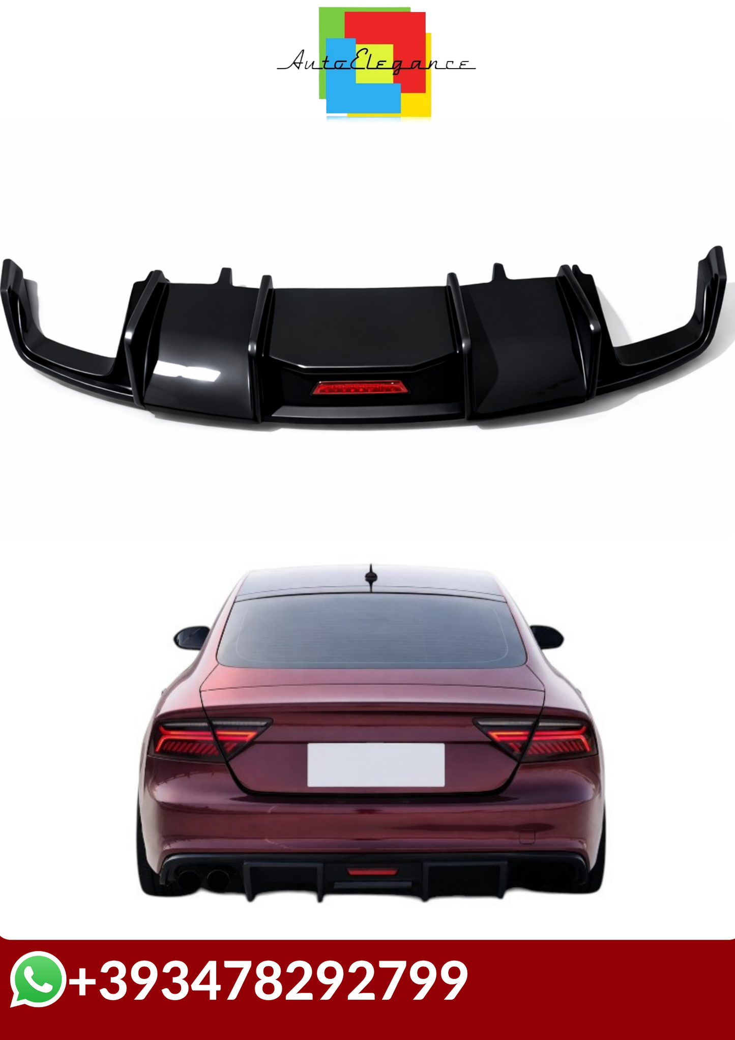💕DIFFUSORI  Audi A7 S-Line S7 RS7 2016 -2018 💕