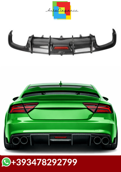 💕DIFFUSORI  Audi A7 S-Line S7 RS7 2016 -2018  CARBONIO💕