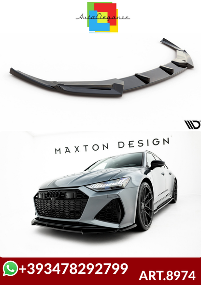 💕ART.8974 Splitter V.1 Audi RS6 C8 / C8 Facelift  💕 (Copia)
