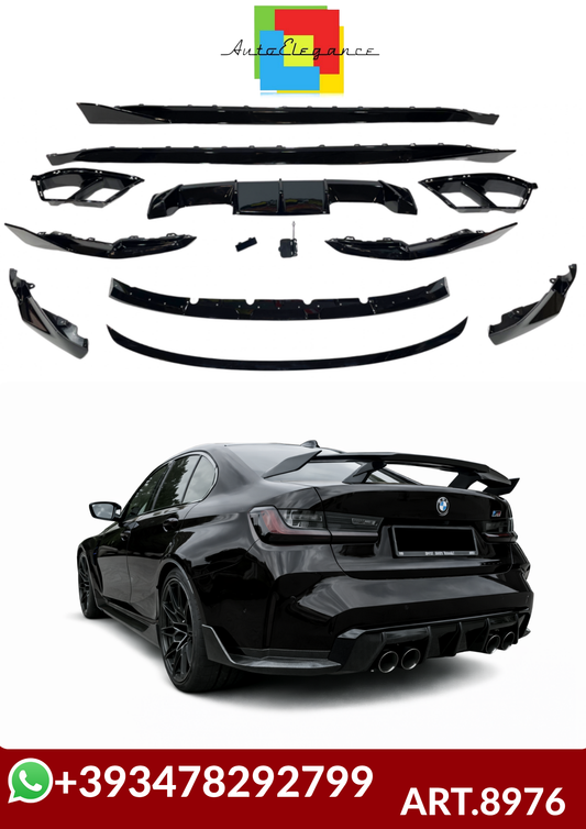 💕ART.8976  BODYKIT   BMW G80 M3 Look M Performance Nero lucido 💕