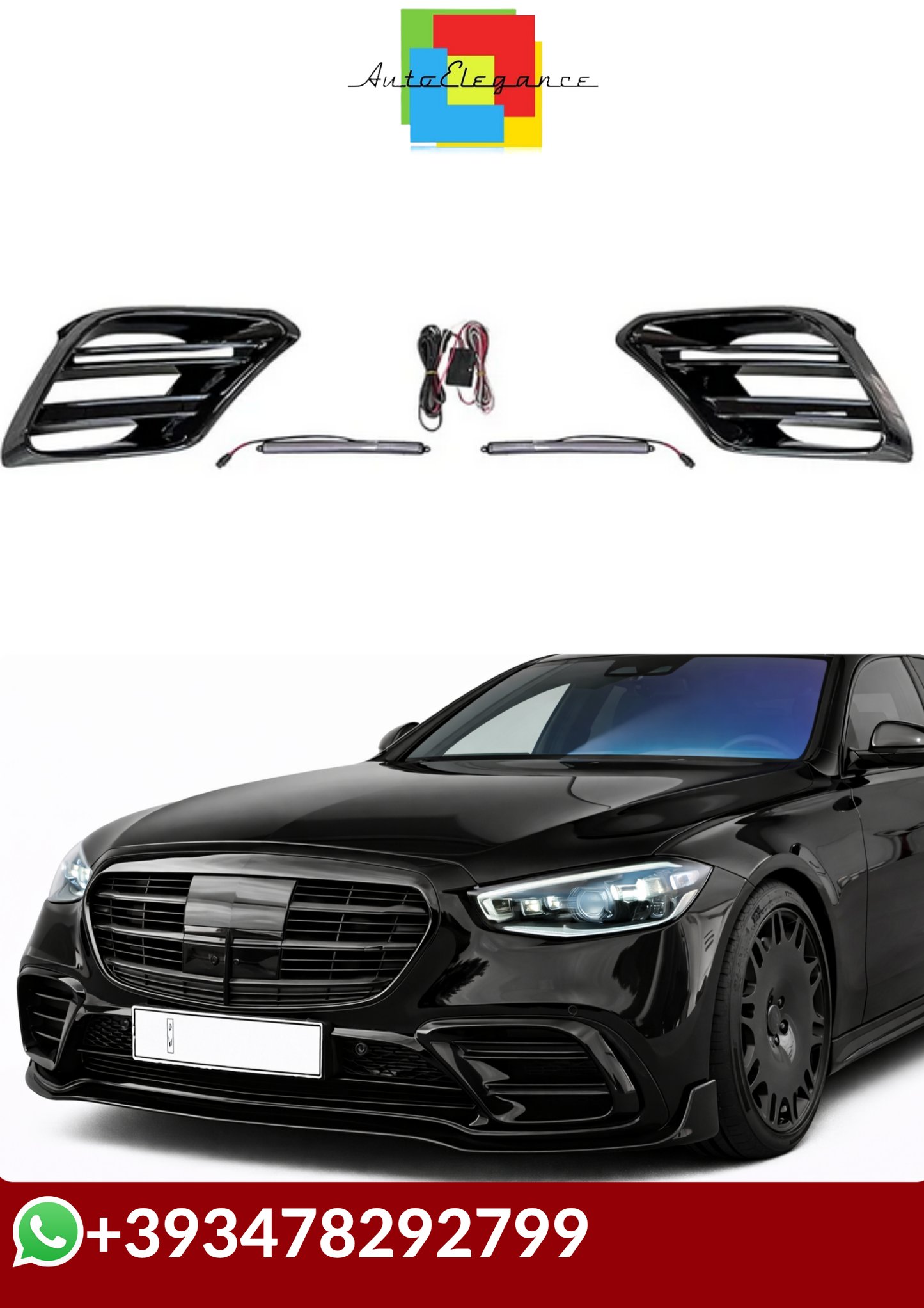 💕GRIGLIA  FENDINNEBIA  MERCEDES   S-CLASS W223 💕