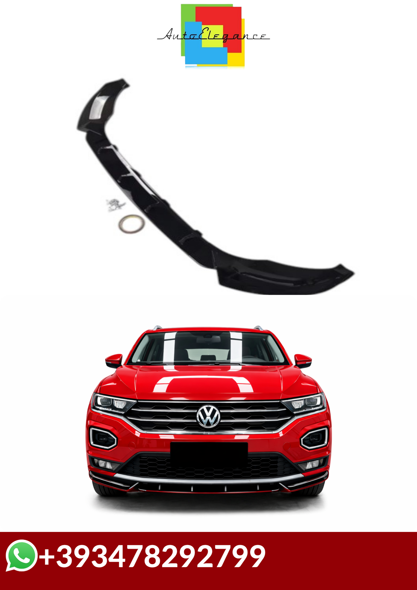💕 SPLITTER VW T-Roc MK1 A11 TSI TDI 2019-2021 💕