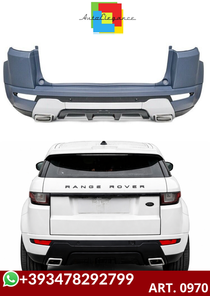 💕ART. 0970 PARAURTI POSTERIORE RANGE ROVER  EVOQUE L538 10-19 LOOK DYNAMIC💕